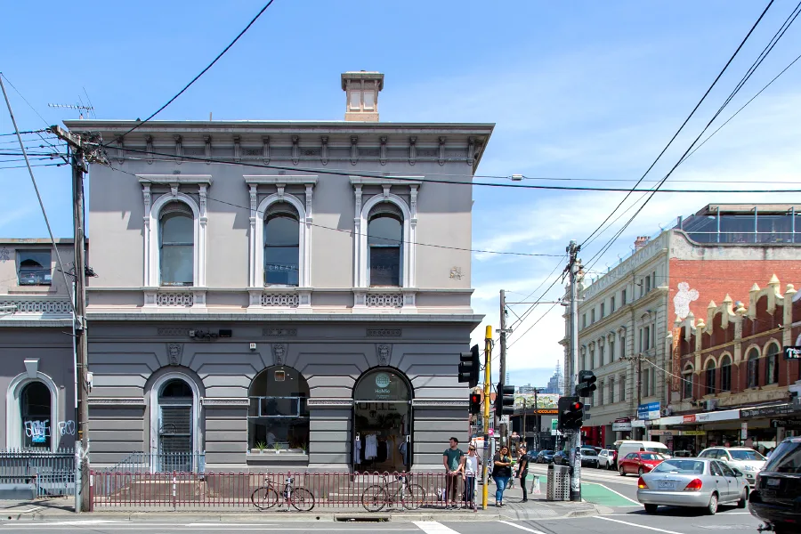 Cream Melbourne — the heritage former Fitzroy Post Office building on the Brunswick Street and Johnston Street corner